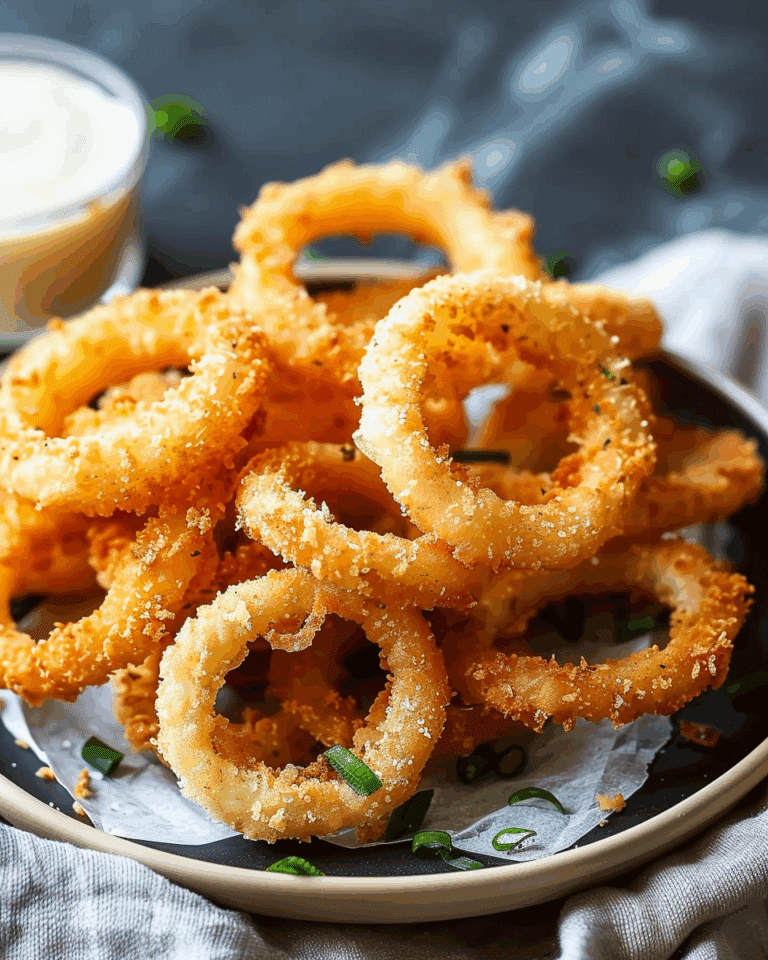 Crispy Air Fryer Onion Rings
