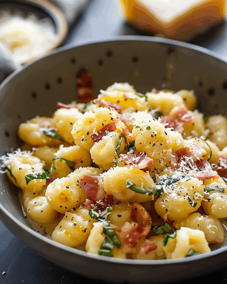 Gnocchi Carbonara