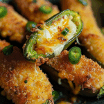Lazy Crispy Jalapeño Poppers