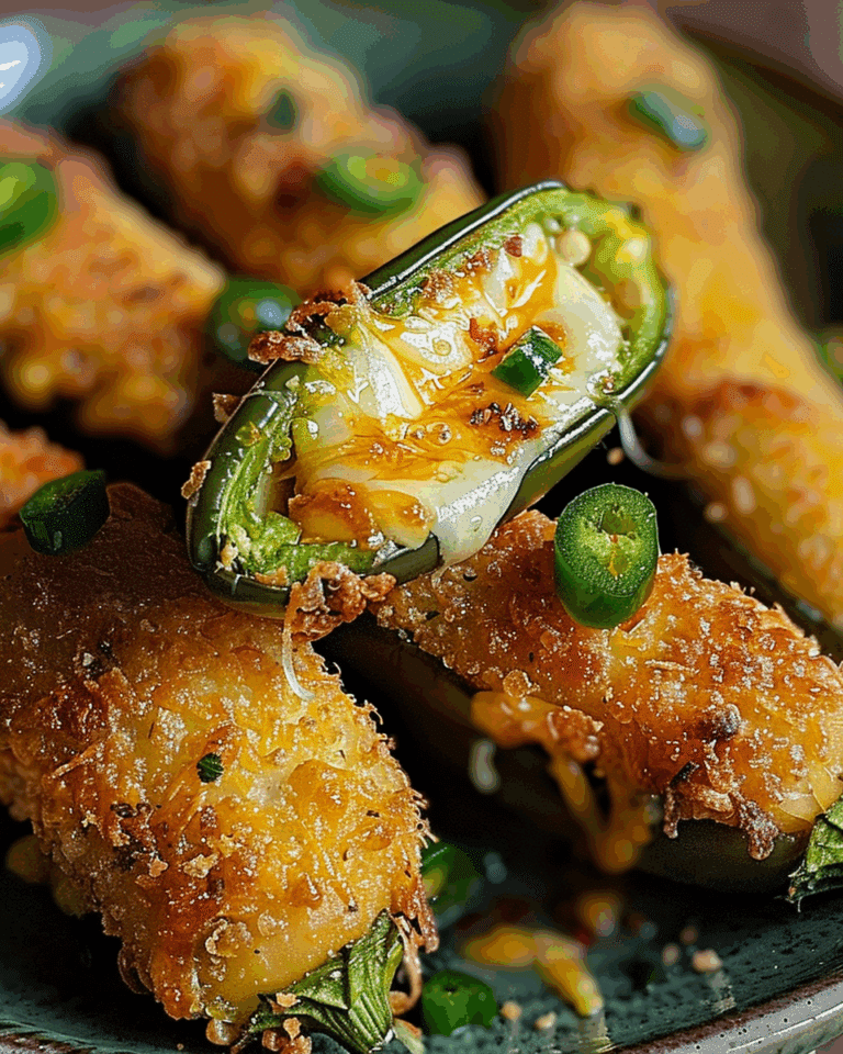 Lazy Crispy Jalapeño Poppers