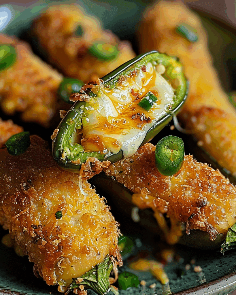 Lazy Crispy Jalapeño Poppers