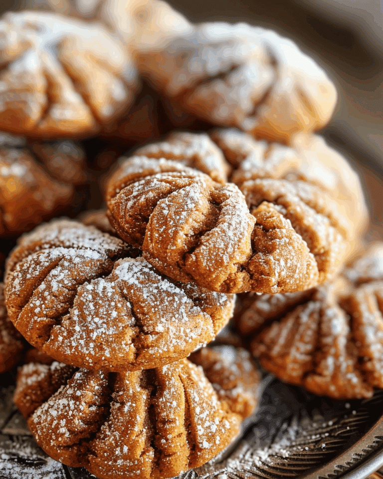 Churro Crinkle Cookies with Cinnamon Sugar