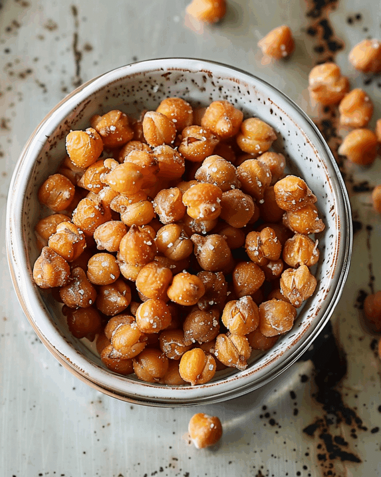 Crispy Roasted Chickpeas