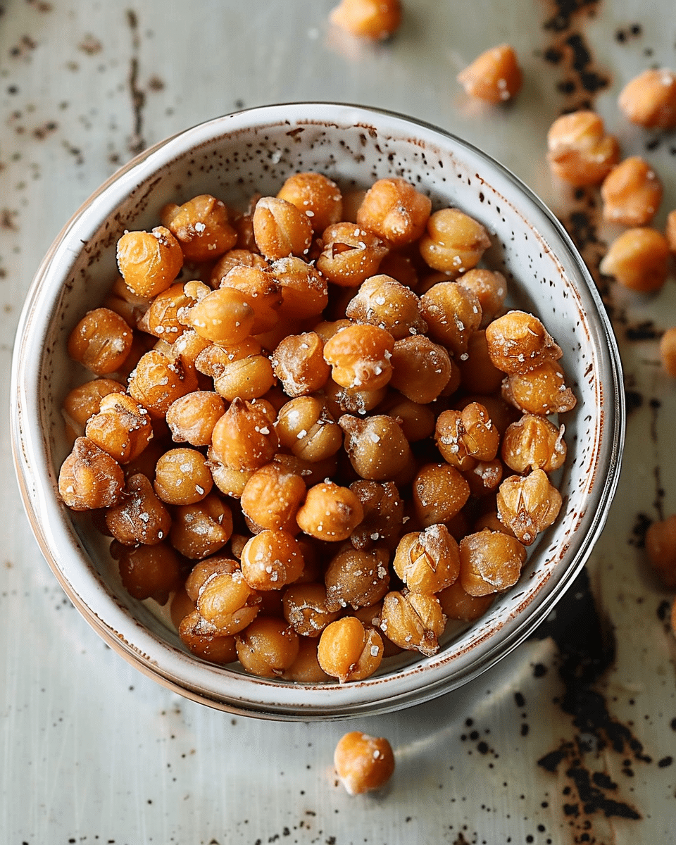 Crispy Roasted Chickpeas