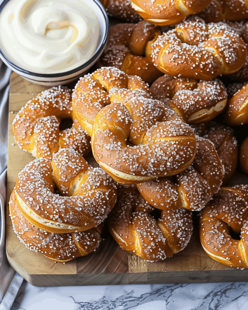 Pumpkin Spice Pretzels