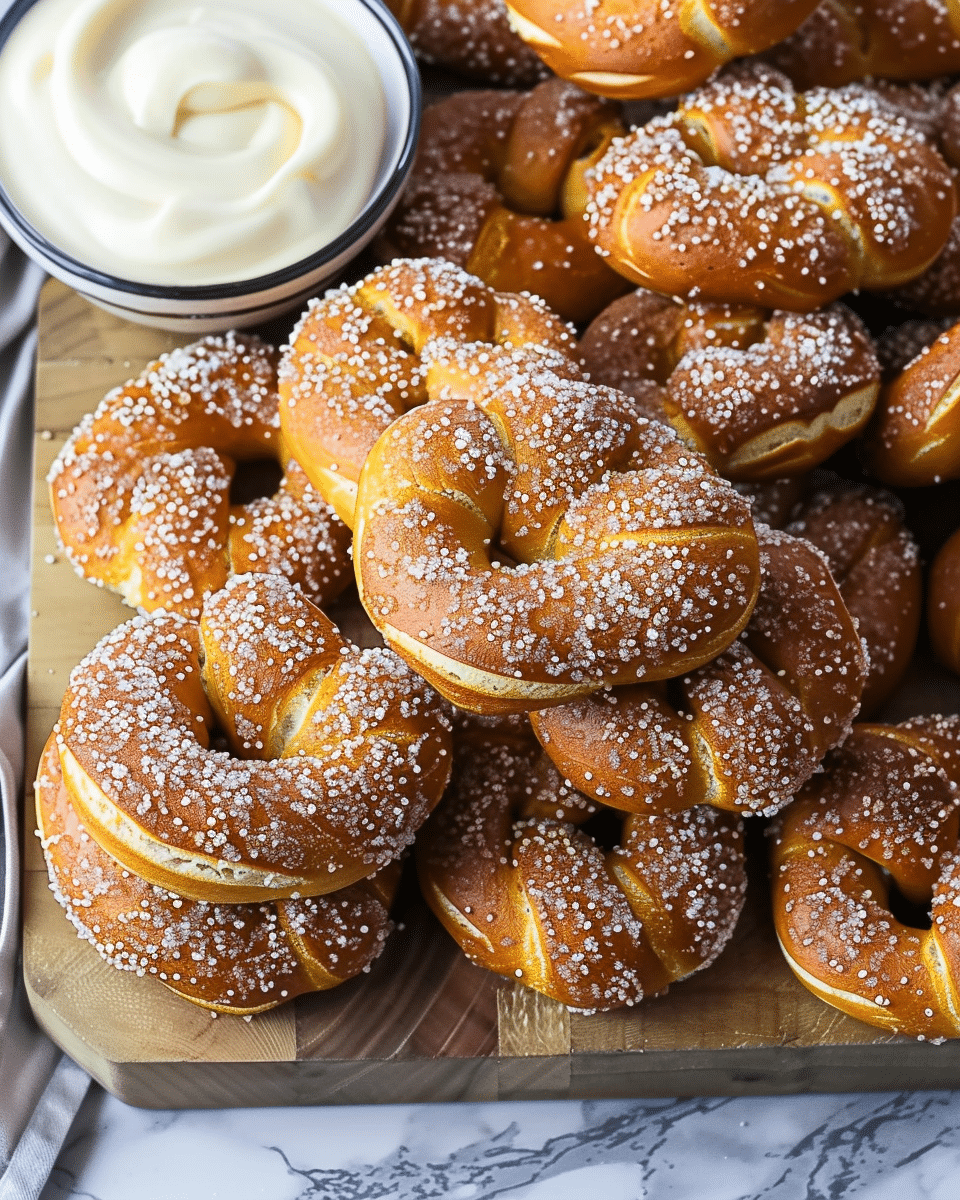 Pumpkin Spice Pretzels