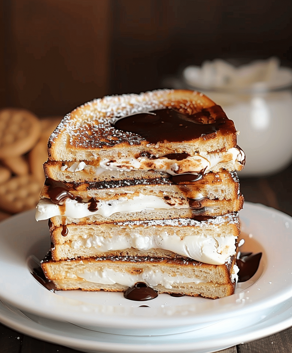 S’mores “Grilled Cheese”