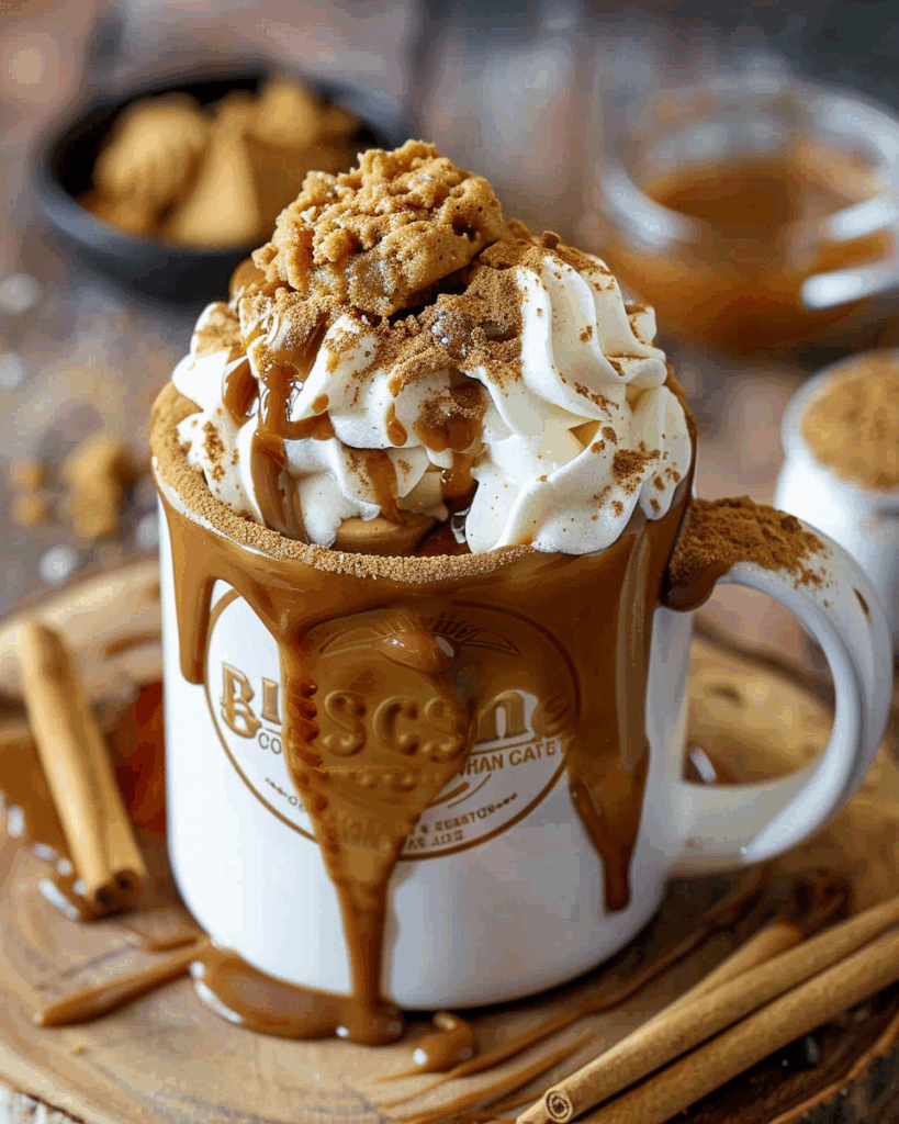 1‑Minute Biscoff Mug Cake