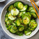 Spicy Korean Cucumber Salad
