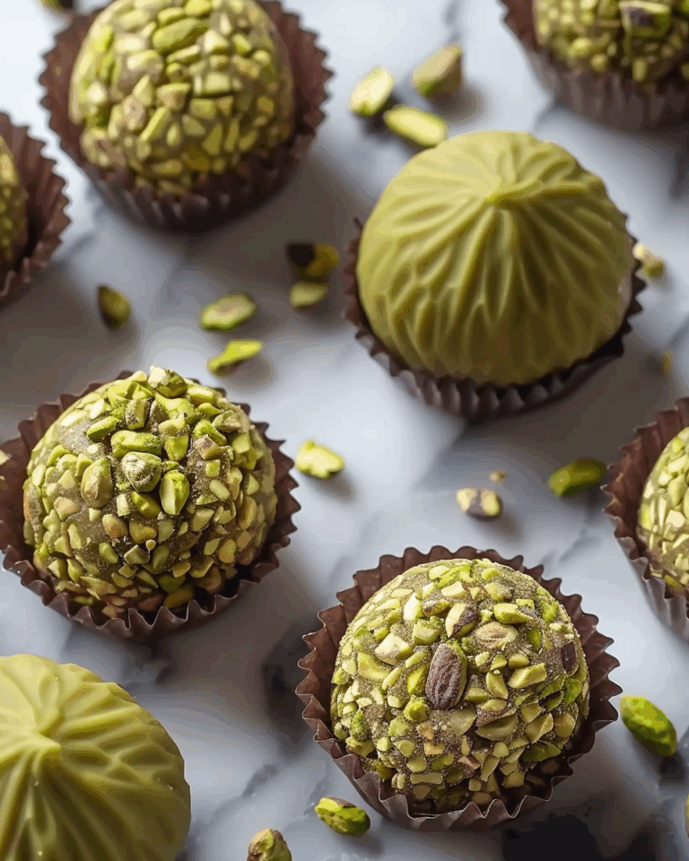 Pistachio Brigadeiros