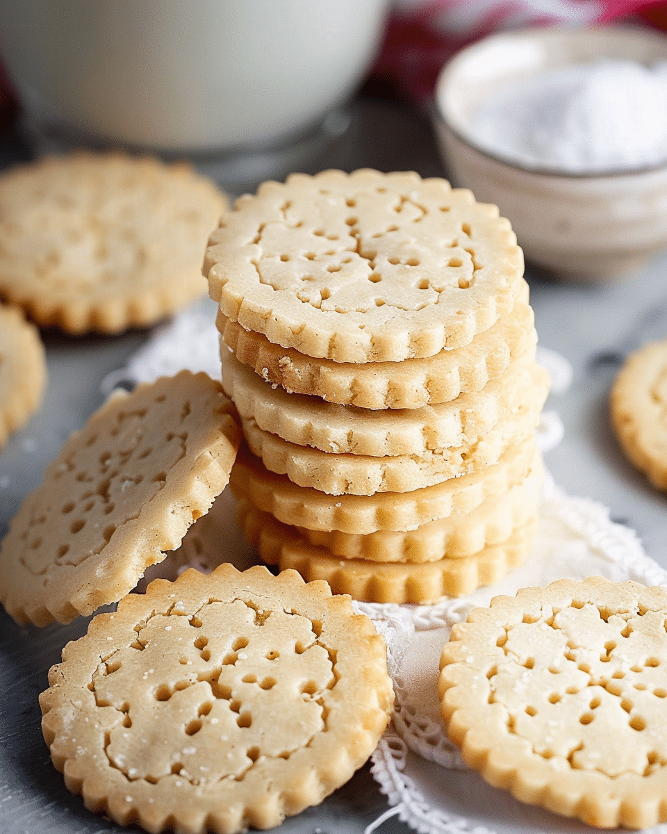 Classic Shortbread Cookies