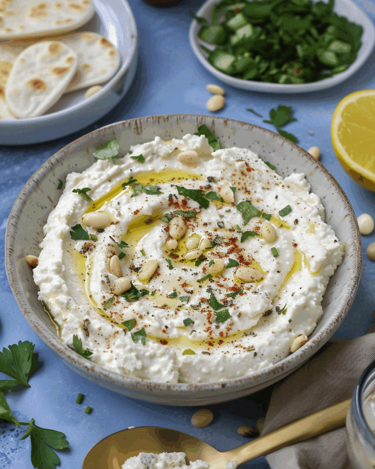 Whipped Feta – Tofu Feta Vegan Dip