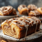 Cinnamon Swirl Donut Loaf
