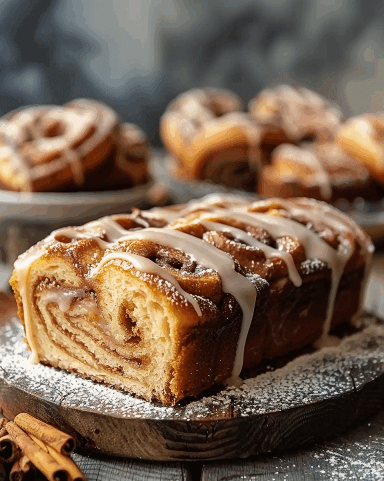 Cinnamon Swirl Donut Loaf
