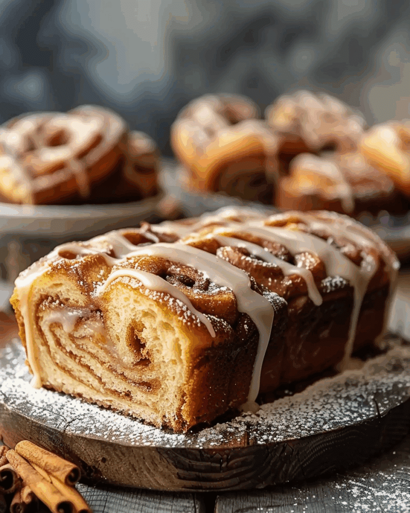 Cinnamon Swirl Donut Loaf