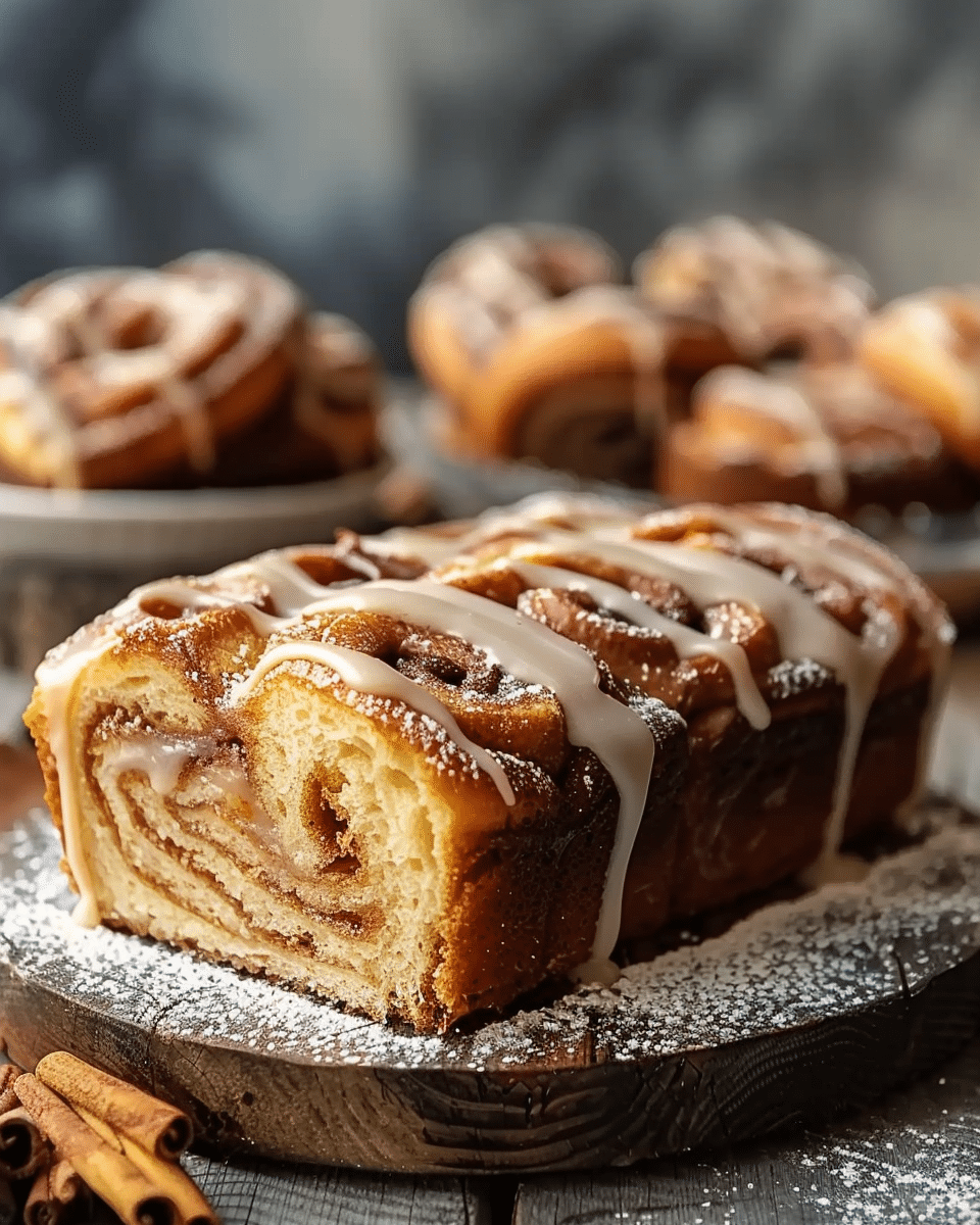 Cinnamon Swirl Donut Loaf