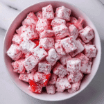 Easy Strawberry Shortcake Puppy Chow
