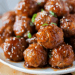 Slow Cooker Sweet Hawaiian Teriyaki Meatballs