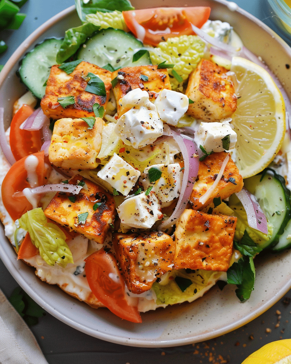 The Best Vegan Greek Tofu