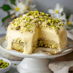 Vegan Pistachio Tres Leches (3 Milk Cake)