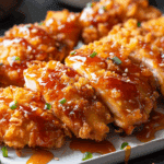 Baked Crunchy Hot Honey Chicken Recipe
