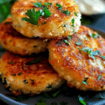 Cheesy Cauliflower Patties