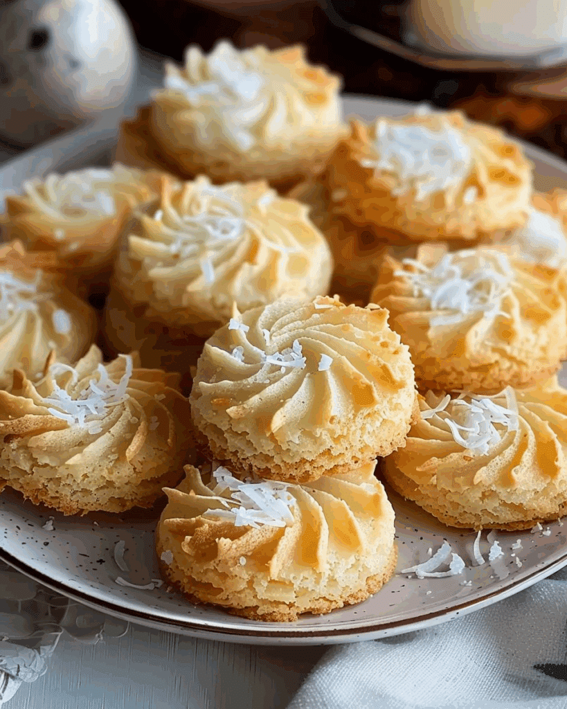 Milky Coconut Biscuits