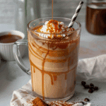 Salted Caramel Coffee Recipe, Cold