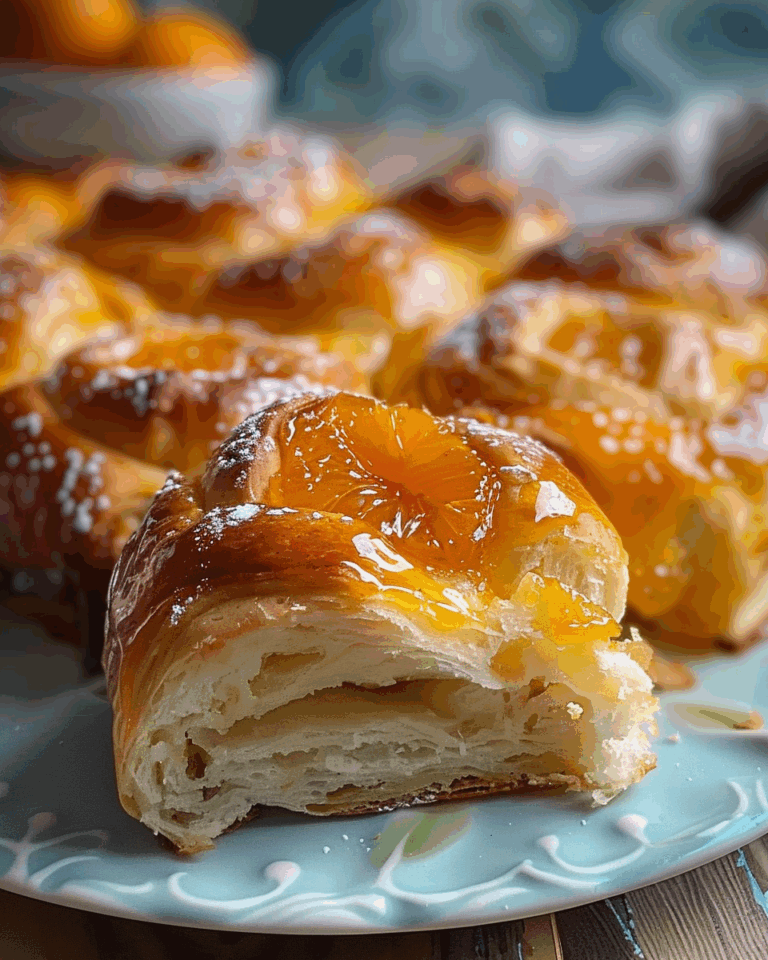 Orange Blossom Apricot Rolls