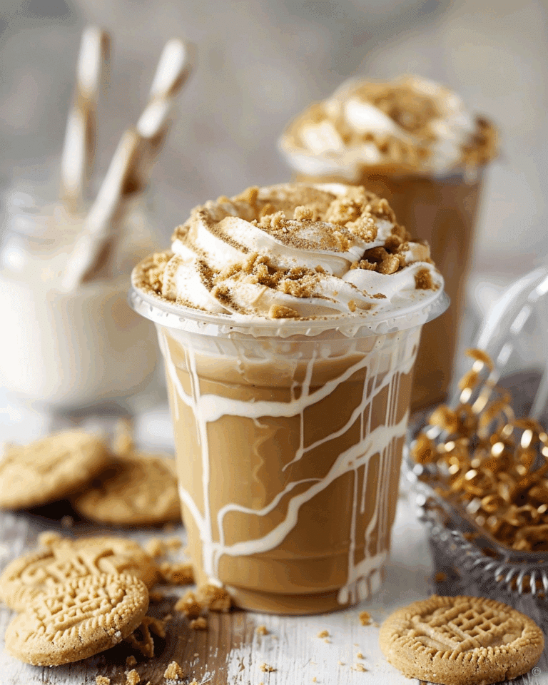 Iced Cookie Butter Latte