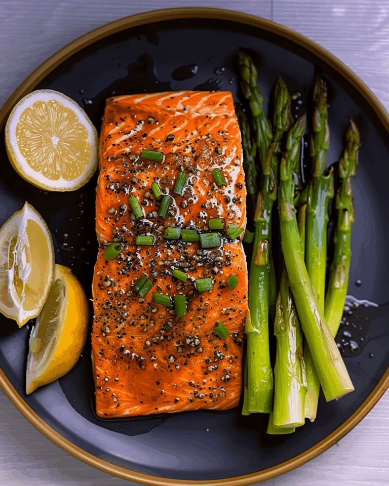 Salmon with Brown Sugar Garlic Glaze