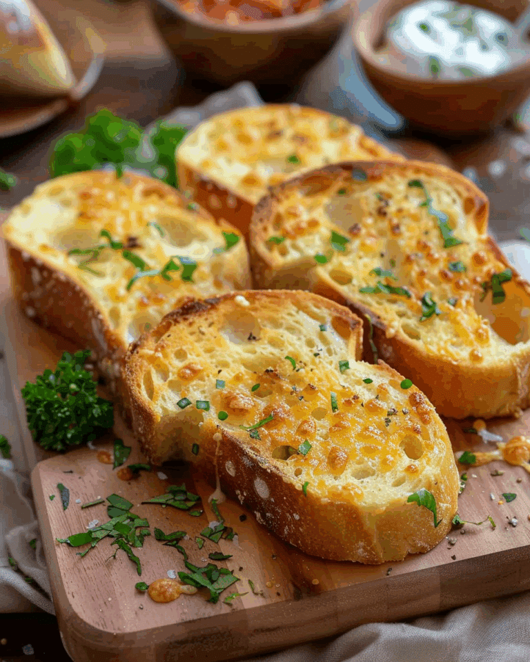 Air Fryer Garlic Bread