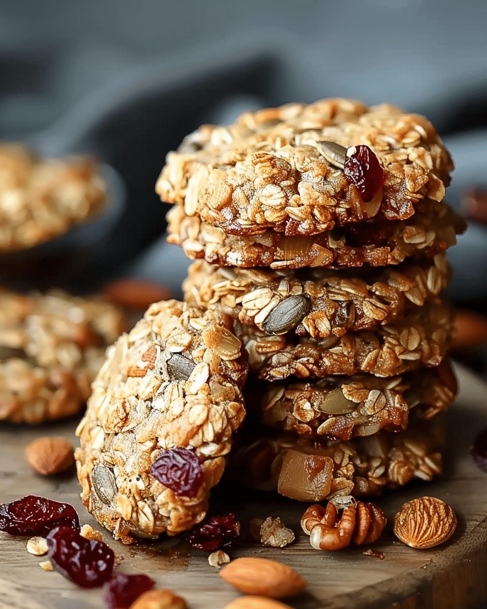 Healthy Nut & Seed Energy Cookies