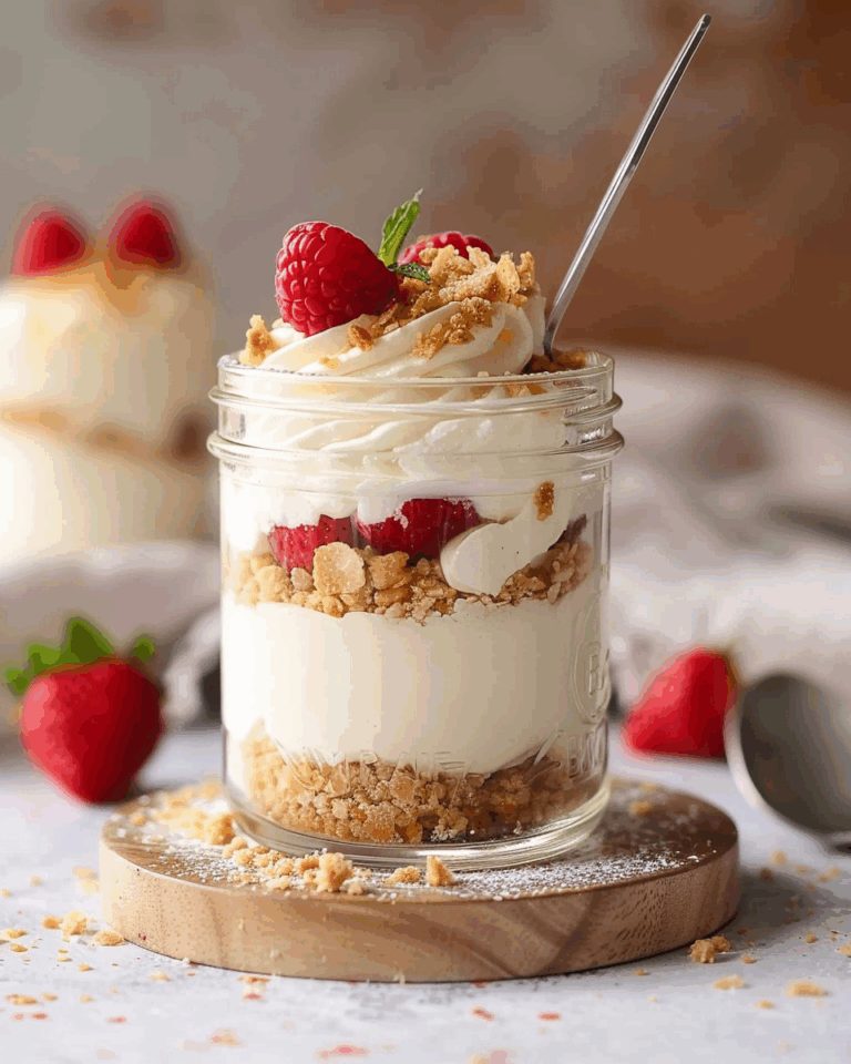 High Protein Cheesecake Jars