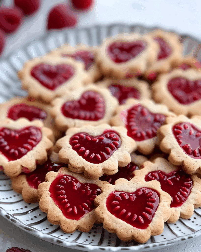 Irresistible Linzer Berry Cookies