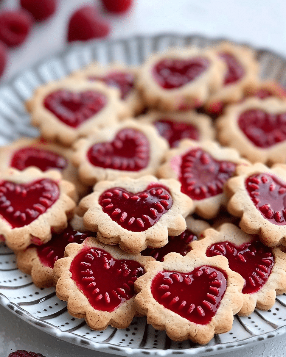 Irresistible Linzer Berry Cookies