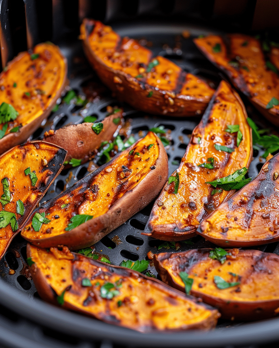 Air Fryer Sweet Potatoes – Crispy Perfection