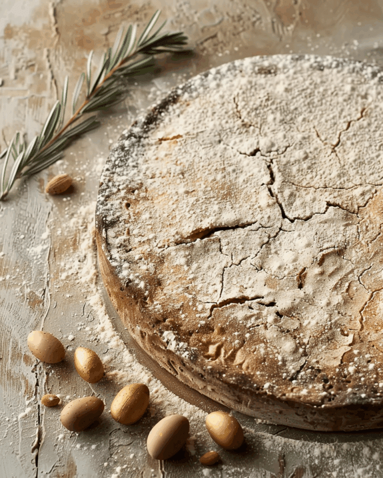 Castagnaccio – Traditional Tuscan Chestnut Flour Cake