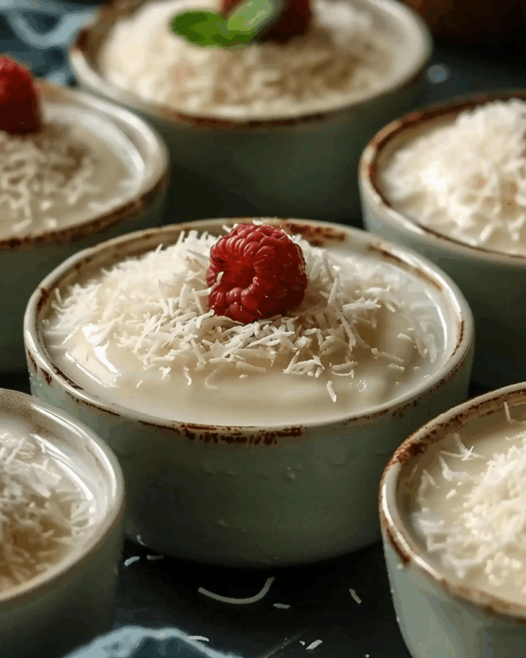Thai Coconut Custard (Khanom Thuai)