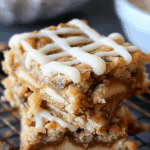 Cinnamon Roll Blondies