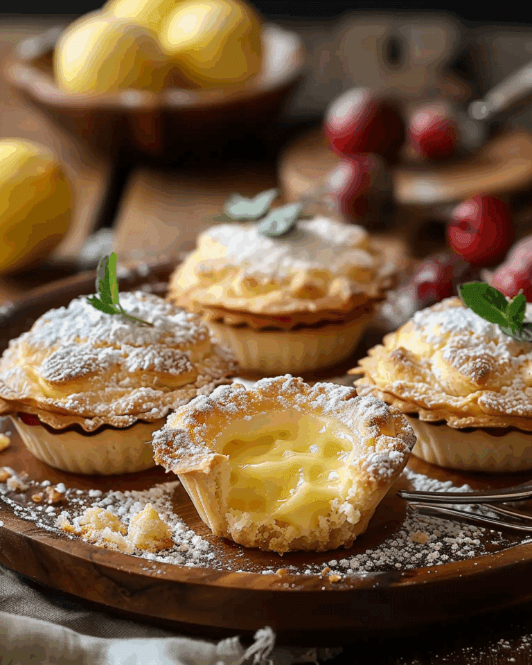 Pasticciotti – Traditional Italian Cream‑Filled Pastries