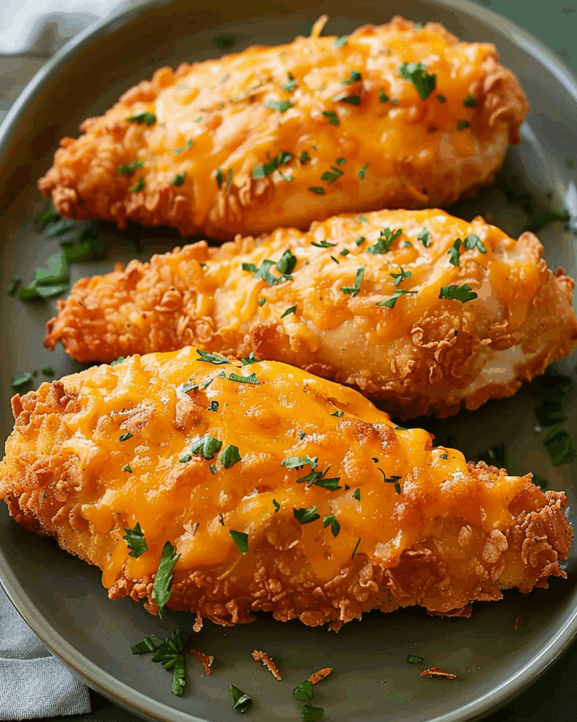 Crispy Cheddar Chicken