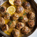 Keftedes in Lemon Sauce