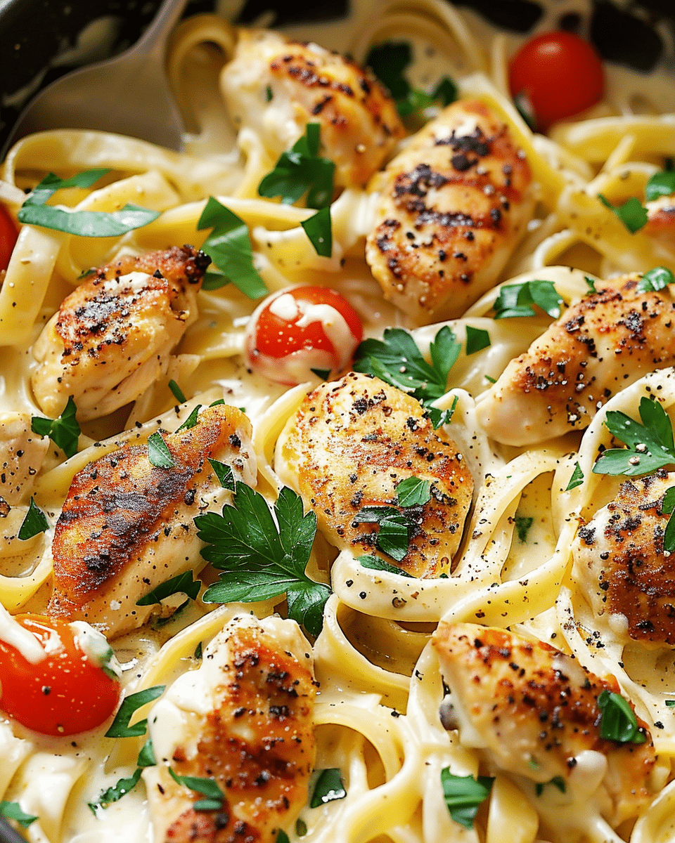 Cajun Chicken Alfredo