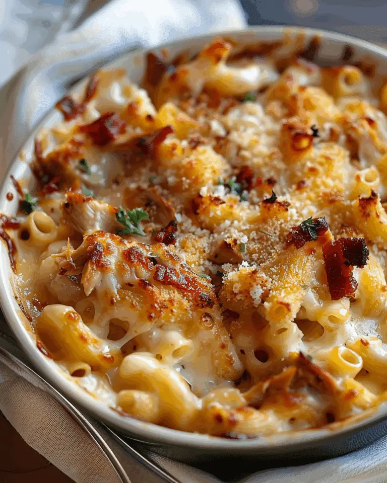 BBQ Chicken Mac and Cheese
