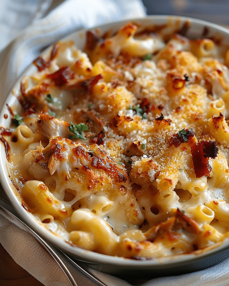 BBQ Chicken Mac and Cheese