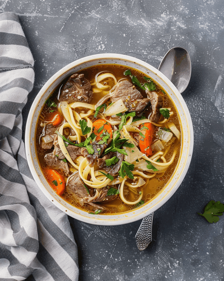 Beef Noodle Soup Recipe