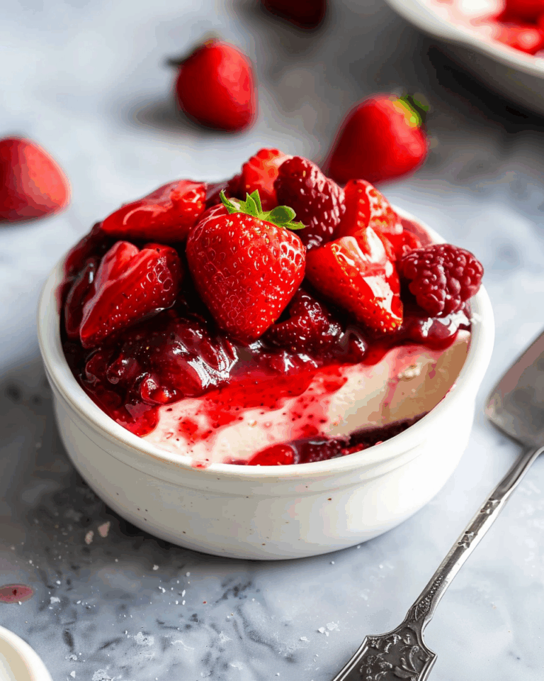 Strawberry Topping for Cheesecake