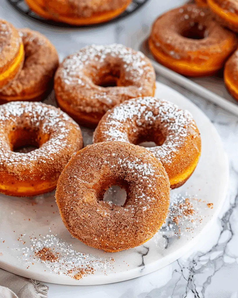 Easy Baked Pumpkin Donuts