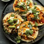 Crispy Chicken, Corn & Black Bean Tortilla Melts